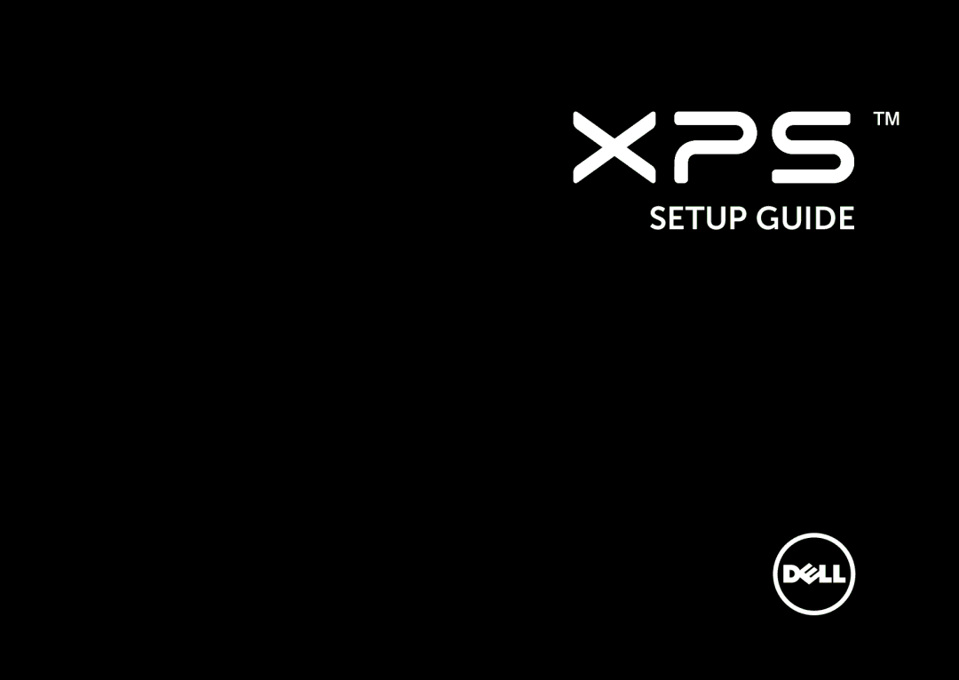 Dell D03M setup guide Setup Guide 